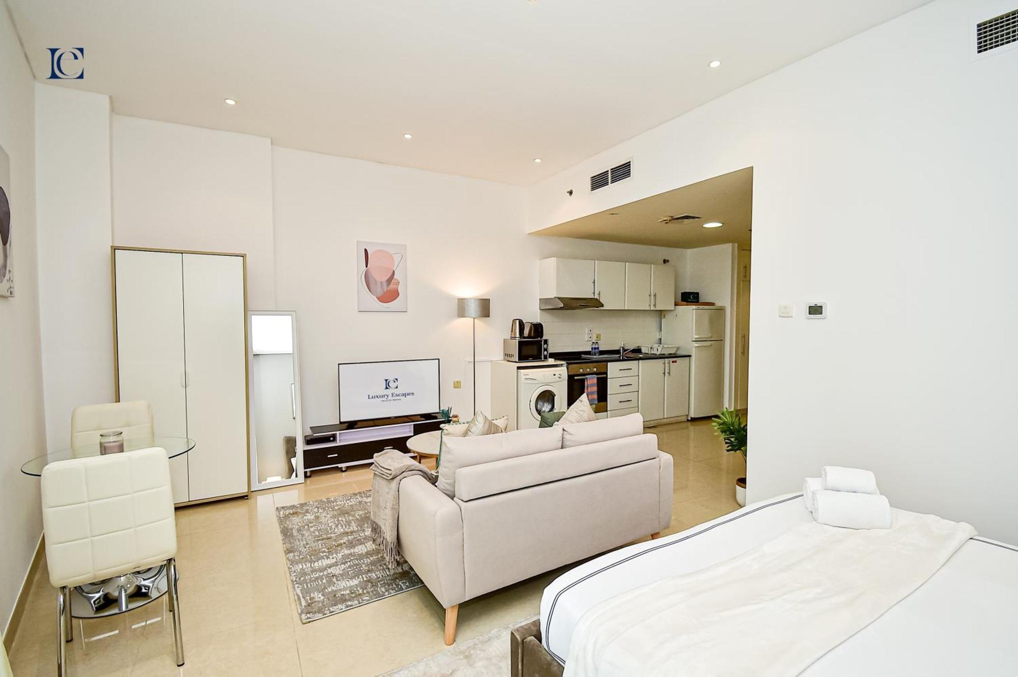 Luxury Escapes - Budget Studio With Balcony, Yacht Bay Marina Dubai Esterno foto